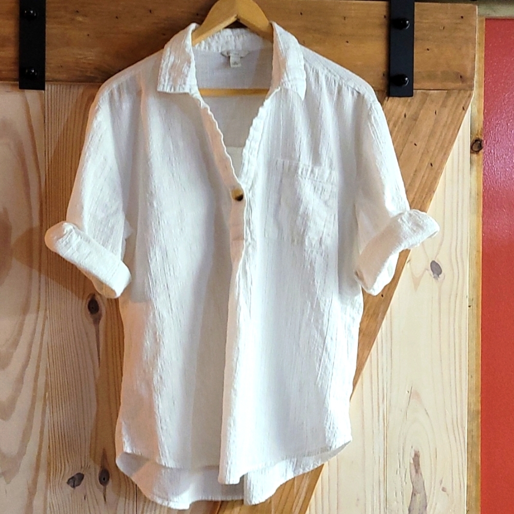 Womens white blouse